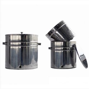 Topitor de ceara cu aburi 17 L Inox