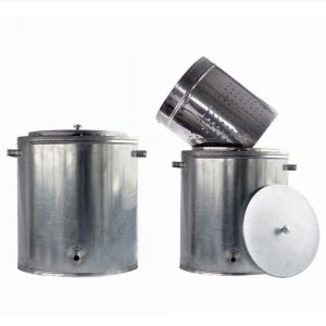 Topitor de ceara cu aburi 17 L Zink